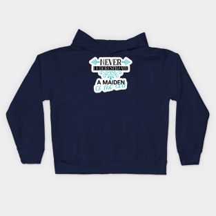 Never Underestimate Kids Hoodie